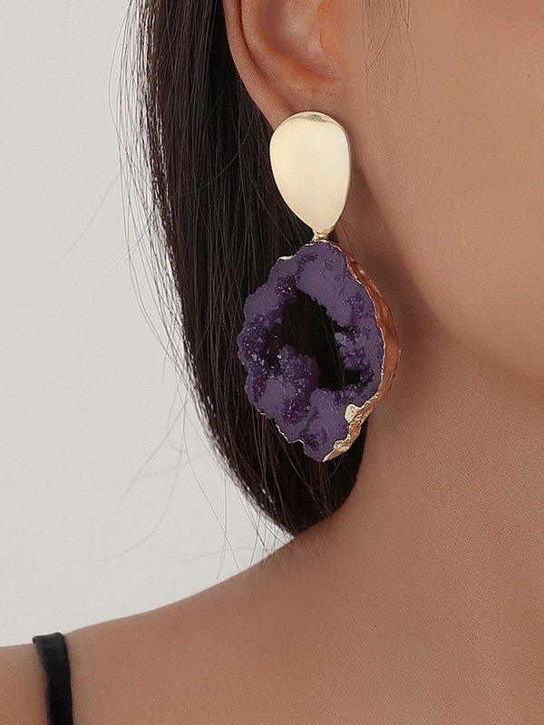 jinran 2024 New Original Stylish Resin Geometry Earrings