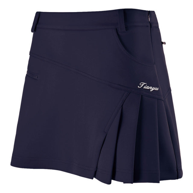 jinran Summer Women's Short Skirt Pleated Golf Skirt Casual Outdoor Sports Girls Skirt Slim Fit Badminton Tennis Skorts XS-XXL Choose