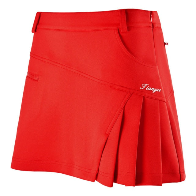 jinran Summer Women's Short Skirt Pleated Golf Skirt Casual Outdoor Sports Girls Skirt Slim Fit Badminton Tennis Skorts XS-XXL Choose