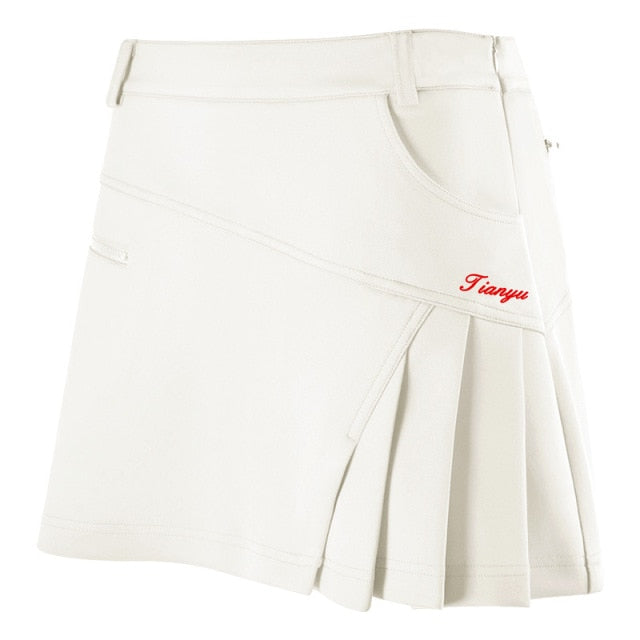 jinran Summer Women's Short Skirt Pleated Golf Skirt Casual Outdoor Sports Girls Skirt Slim Fit Badminton Tennis Skorts XS-XXL Choose