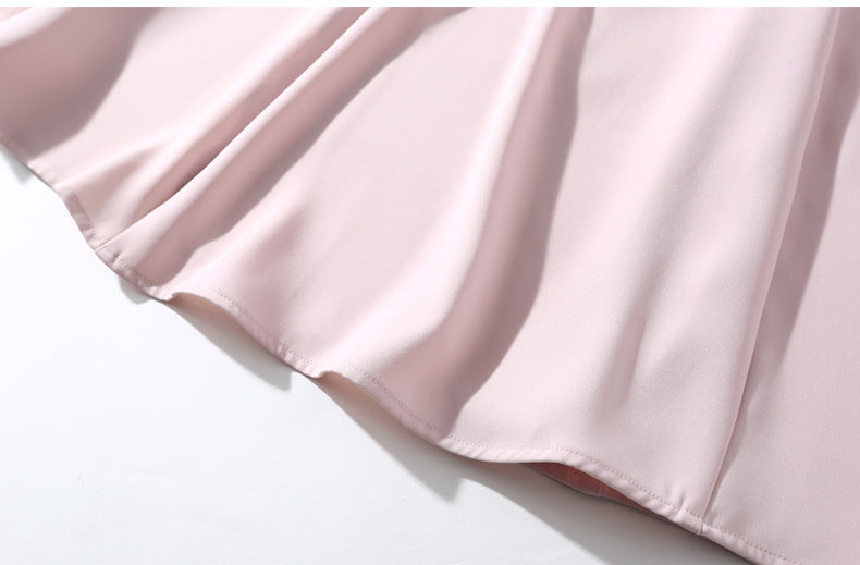 jinran Spring and summer 2022 new women's mesh splicing Ruffle Dress celebrity perspective sheath dresses butterfly sleeve cloth
