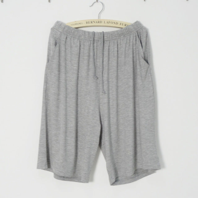 jinran New summer large size men's shorts cotton modal casual home pants thin section large size loose shorts pajamas men pajama pants