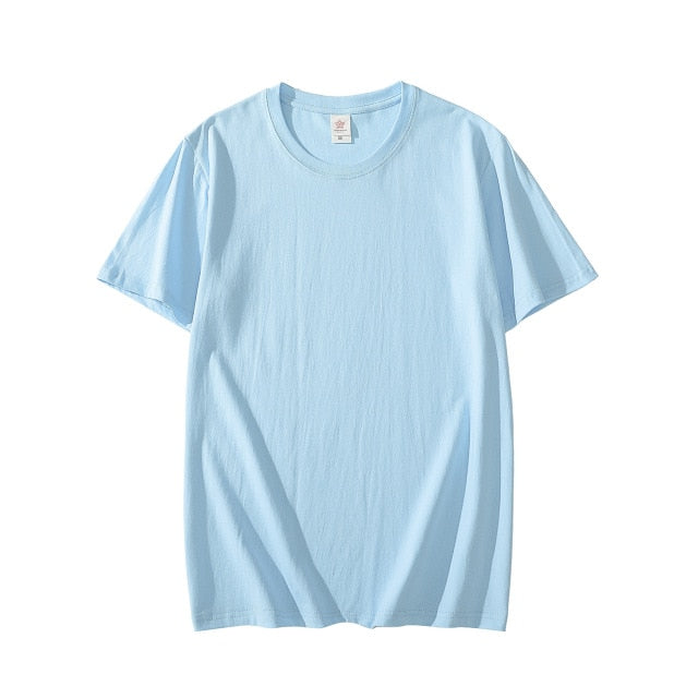 jinran Summer Cotton Womens T-shirt Short-sleeve Woman T shirt Short Sleeve Pure Colors clothing t shirts Tops Tee women's clothing