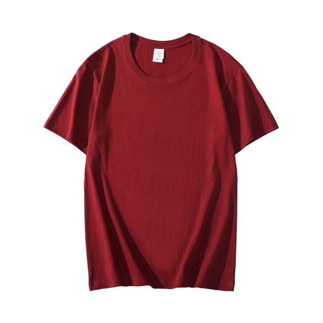 jinran Summer Cotton Womens T-shirt Short-sleeve Woman T shirt Short Sleeve Pure Colors clothing t shirts Tops Tee women's clothing