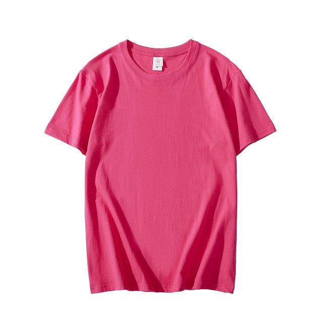 jinran Summer Cotton Womens T-shirt Short-sleeve Woman T shirt Short Sleeve Pure Colors clothing t shirts Tops Tee women's clothing