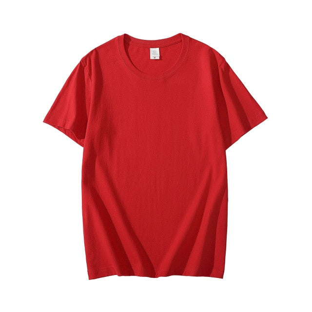jinran Summer Cotton Womens T-shirt Short-sleeve Woman T shirt Short Sleeve Pure Colors clothing t shirts Tops Tee women's clothing