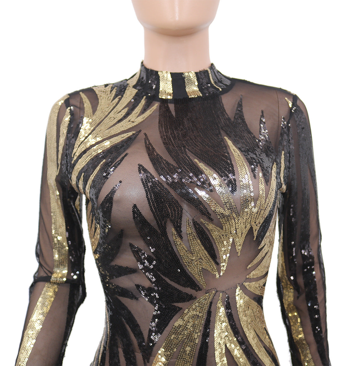 jinran Women's Clothing Winter Long Sleeve Sequins Bodycon For Sexy Ladies Birthday Club Dress Vestidos Elegantes Para Mujer Outfits