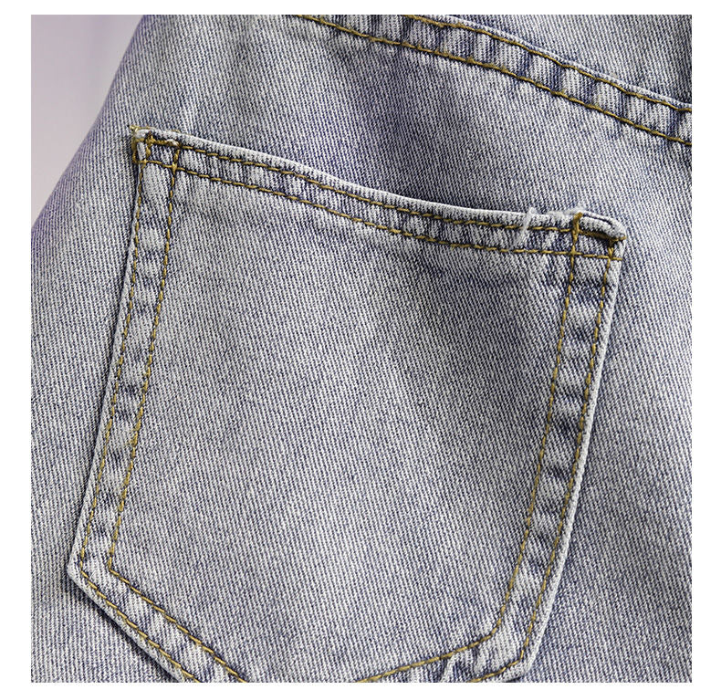 jinran Summer High Waist Fashion Korean Ripped Wide Leg Loose Hot Short Pants Casual Vintage Plus Size Women's Jean Denim Shorts Female