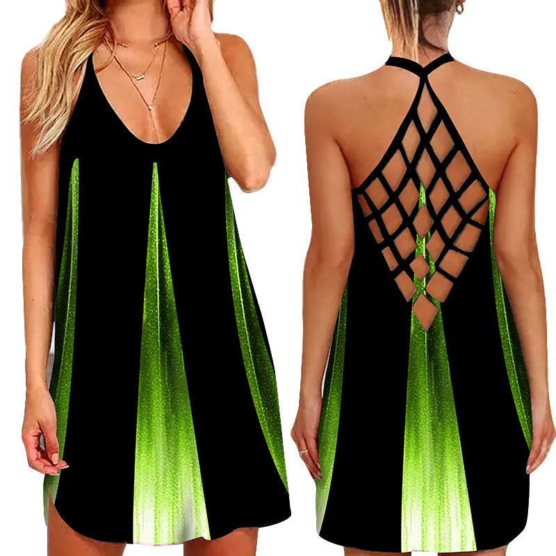 jinran Summer Tank Strap Designer Clothes Backless Casual Evening Party Sexy Women's Prom One Piece Mini Dress Beach Sundress