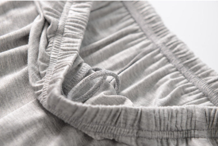 jinran New summer large size men's shorts cotton modal casual home pants thin section large size loose shorts pajamas men pajama pants