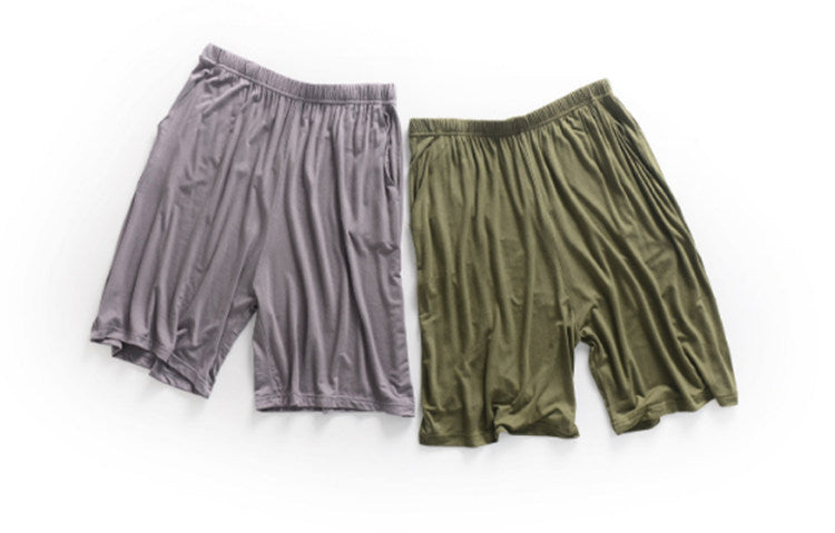 jinran New summer large size men's shorts cotton modal casual home pants thin section large size loose shorts pajamas men pajama pants