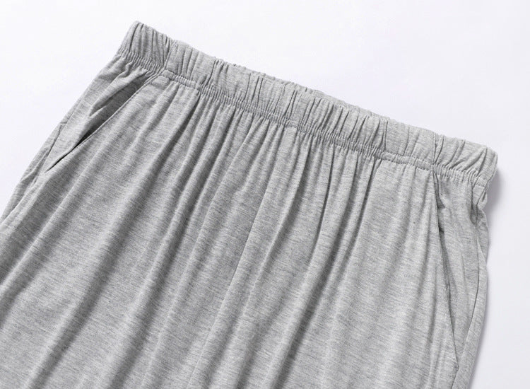 jinran New men's modal trousers thin section spring and summer home pants men's plus size home pants casual trousers pajama pants