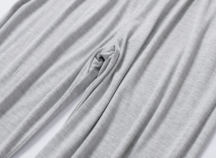 jinran New men's modal trousers thin section spring and summer home pants men's plus size home pants casual trousers pajama pants
