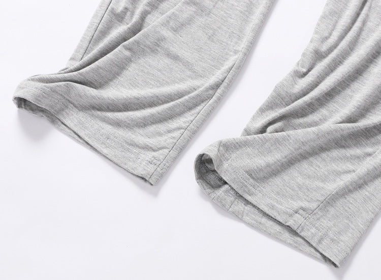 jinran New men's modal trousers thin section spring and summer home pants men's plus size home pants casual trousers pajama pants