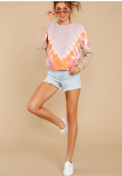 2025 spring and summer  new home casual wear long-sleeved sweater summer  printing long-sleeved home leisure