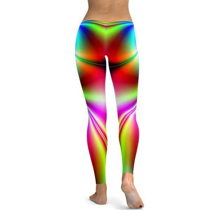 jinran 2022 new Flower S-5XL Leggings Women Plus Size  Workout Legging Spandex Leggins Fitness Leggin Seamless Activewear Holographic