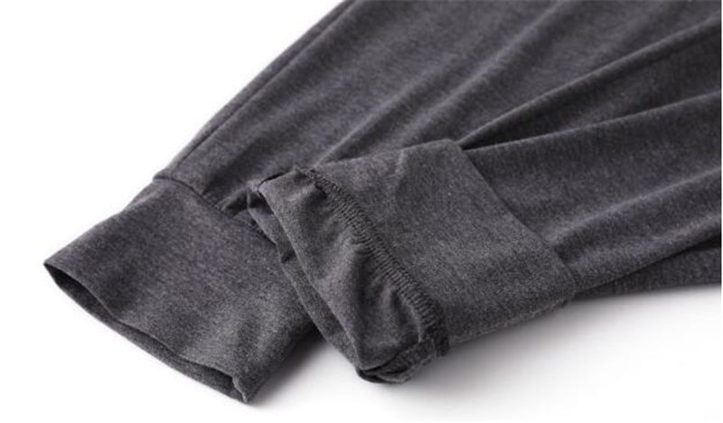 jinran Women Casual Harajuku Long Ankle Length Trousers Summer Autumn Plus Size Leggings Solid Elastic Waist Pants Black Pants