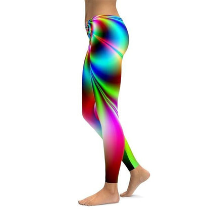 jinran 2022 new Flower S-5XL Leggings Women Plus Size  Workout Legging Spandex Leggins Fitness Leggin Seamless Activewear Holographic