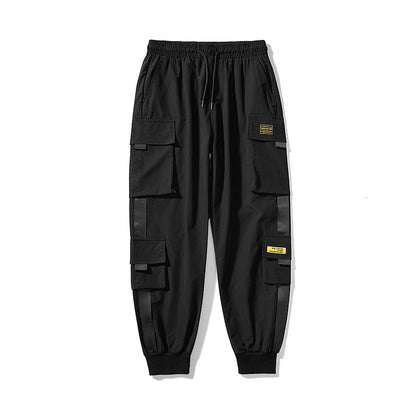 jinran Streetwear Black Pants Women Korean Style Elastic Waist Sweatpants Baggy Pants Summer Autumn Hip Hop Harajuku Trousers Women