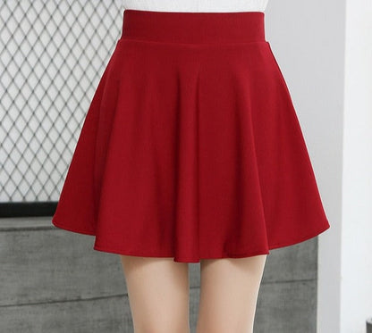 jinran Summer Women Pleated Skirts High Waist Female Mini Skirt Harajuku Preppy Style Ladies Plaid Skirts Sweet Girls Dance Mini Skirt