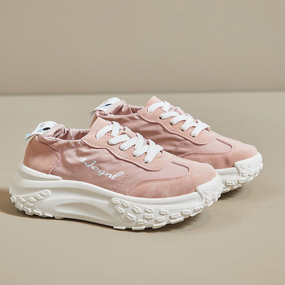 2025  ins breathable dad women's shoes  summer new student training sports shoes women's mesh Korean version shoes P007