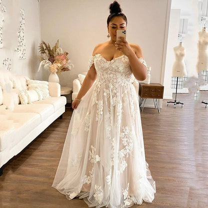 jinran dress to impress New Wedding Dress for Women 2024 plus Size Fashion off-Shoulder Tube Top Bridal Wedding Dress Summer