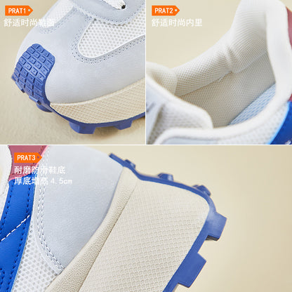 2025  ins Korean version of the new Forrest Gump shoes for women's  spring student running sports thick sole height increase leisure HL861-2