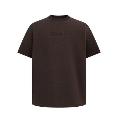 2025 20281 2025n Street 2025 Summer Men's and Women's Simple Premium Sense Patch Embroidery Design Men's Loose Short Sleeve T-Shirt