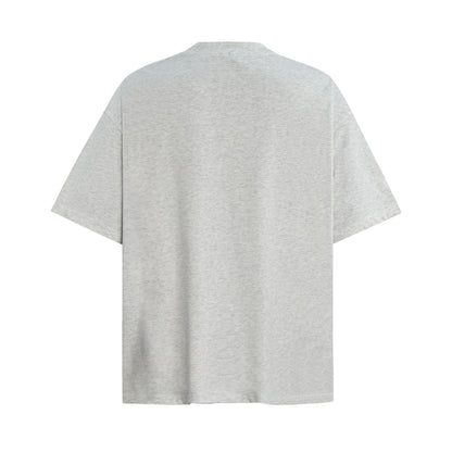 2025 6125 2025n street 2025 retro washed old design men's loose high-end neutral short-sleeved T-shirt