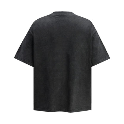 2025 6119 2025n Street 2025 Retro Year of the Snake Limited Design Men's Loose Premium Sense Neutral Short Sleeve T-Shirt
