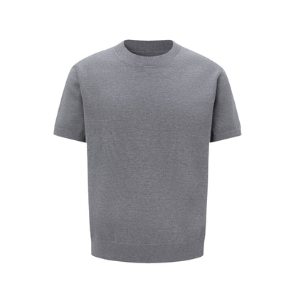 2025 27331 2025n Street 2025 Summer Deconstruction Solid Color Small Version Design Men's Slim Fit Premium Short Sleeve T-Shirt