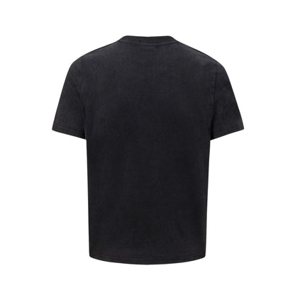 2025 27311 2025n Street 2025 Summer Neutral Hand-painted Letter Design Men's Small Board Premium Short Sleeve T-Shirt