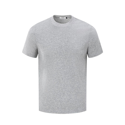 2025 27313 2025n Street 2025 Summer Neutral Solid Color Small Version Design Men's Slim Fit Premium Short Sleeve T-Shirt