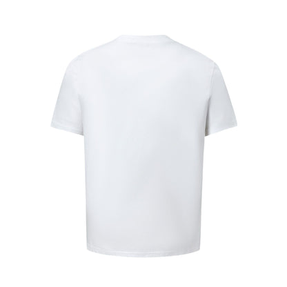 2025 27311 2025n Street 2025 Summer Neutral Hand-painted Letter Design Men's Small Board Premium Short Sleeve T-Shirt
