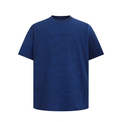 2025 20281 2025n Street 2025 Summer Men's and Women's Simple Premium Sense Patch Embroidery Design Men's Loose Short Sleeve T-Shirt
