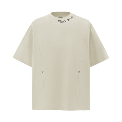 2025 8535 2025n 2025 Summer Neutral Premium Letter Printing Deconstruction Design Men's Premium Short Sleeve T-Shirt
