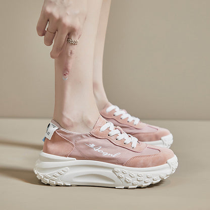 2025  ins breathable dad women's shoes  summer new student training sports shoes women's mesh Korean version shoes P007