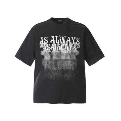 2025 F6610 2025n Street 2025 Summer Foam Logo Design Men's Loose Premium Crew Neck Short Sleeve T-Shirt