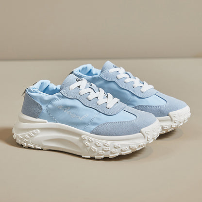 2025  ins breathable dad women's shoes  summer new student training sports shoes women's mesh Korean version shoes P007
