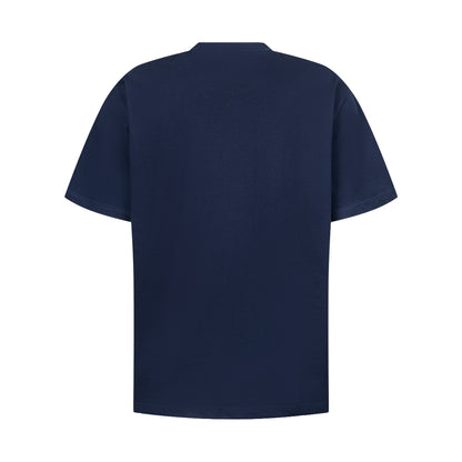 2025 ST501 2025n Street 2025 Summer Patch Embroidery Design Men's Loose Senior Sense Neutral Short Sleeve T-Shirt