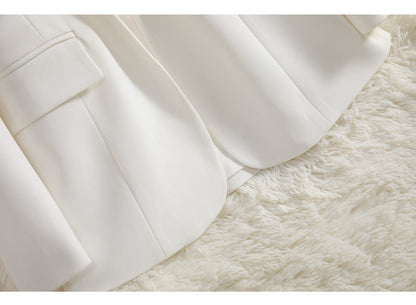 jinran White Suit Jacket 2022 Spring and Autumn New Casual Suit Jacket Female Blazer Women Blazer Woman Jacket Women Blazers for Women