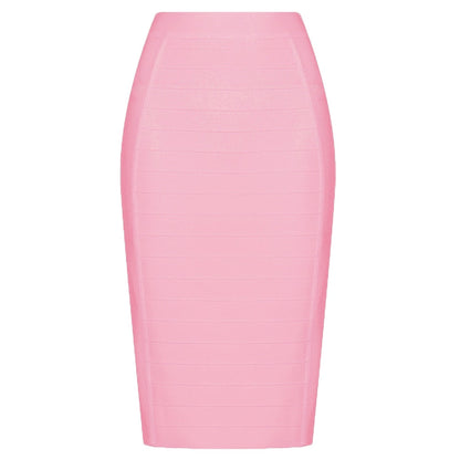 jinran New Bandage Skirts Women Bodycon Woman Skirts Sexy Harajuku Party Club Elegant Celebrity Pencil Skrit Plus Size XL