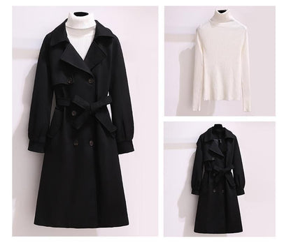 jinran Long Cotton Padded Woolen Coat Women's New Autumn and Winter Temperament High-end Woolen Coat Winter Women Coat Warm 2022 Coats