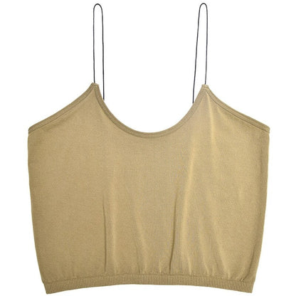 jinran Women Solid Basic Cami Crop Tops 2022 Female Spaghetti Strap Backless Camisole Teen Girls Casual Summer Sexy Seamless Sling Vest