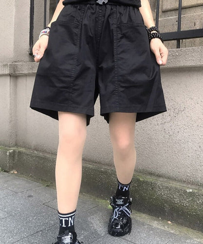 jinran Women Korean Fashion Cargo Shorts Summer High Waist Pockets Biker Baggy shorts Casual Vintage Bermuda Short Pants Streetwear