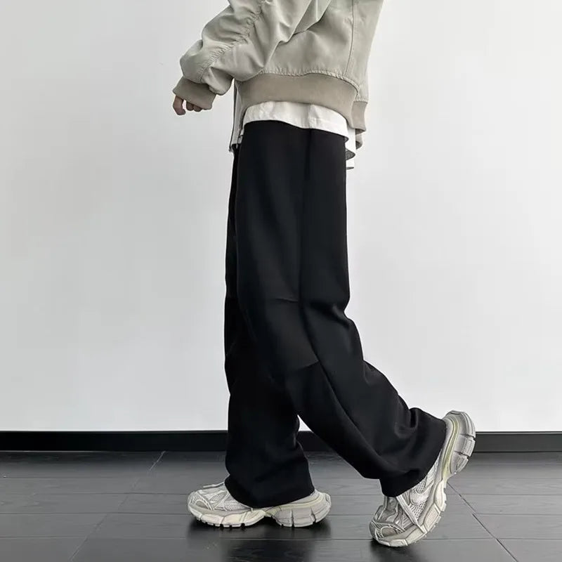 Baggy Men's Sports Pants Oversized Hip Hop Joggers Harajuku Streetwear Male Sweatpants Casual Wide Leg Trousers Korean