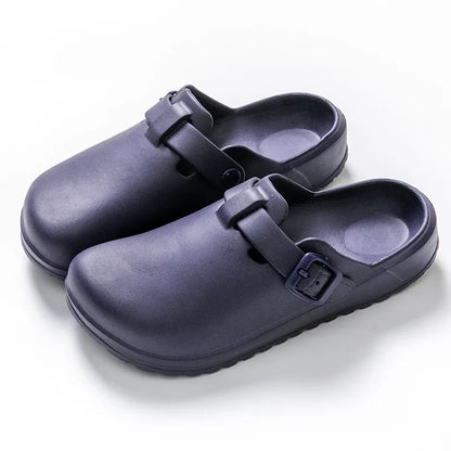 jinran  Eva Clogs Slippers Women Summer Casual Outdoor Anti-Slip Beach Sandals Waterproof Working Slippers House Soft Slides