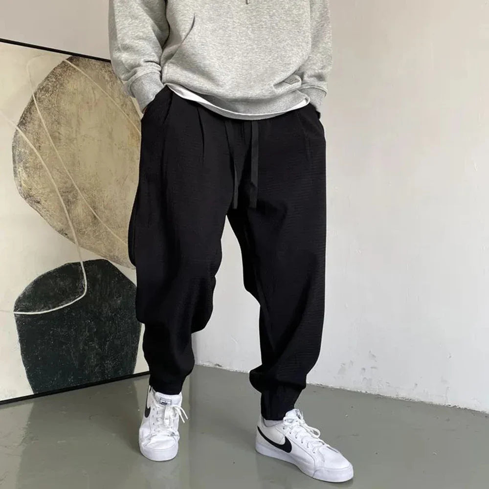 Japanese Streetwear Hip Hop Sweatpants American Casual Oversize Jogging Pants Harajuku Sport Joggers Harem Trousers Men Clothing