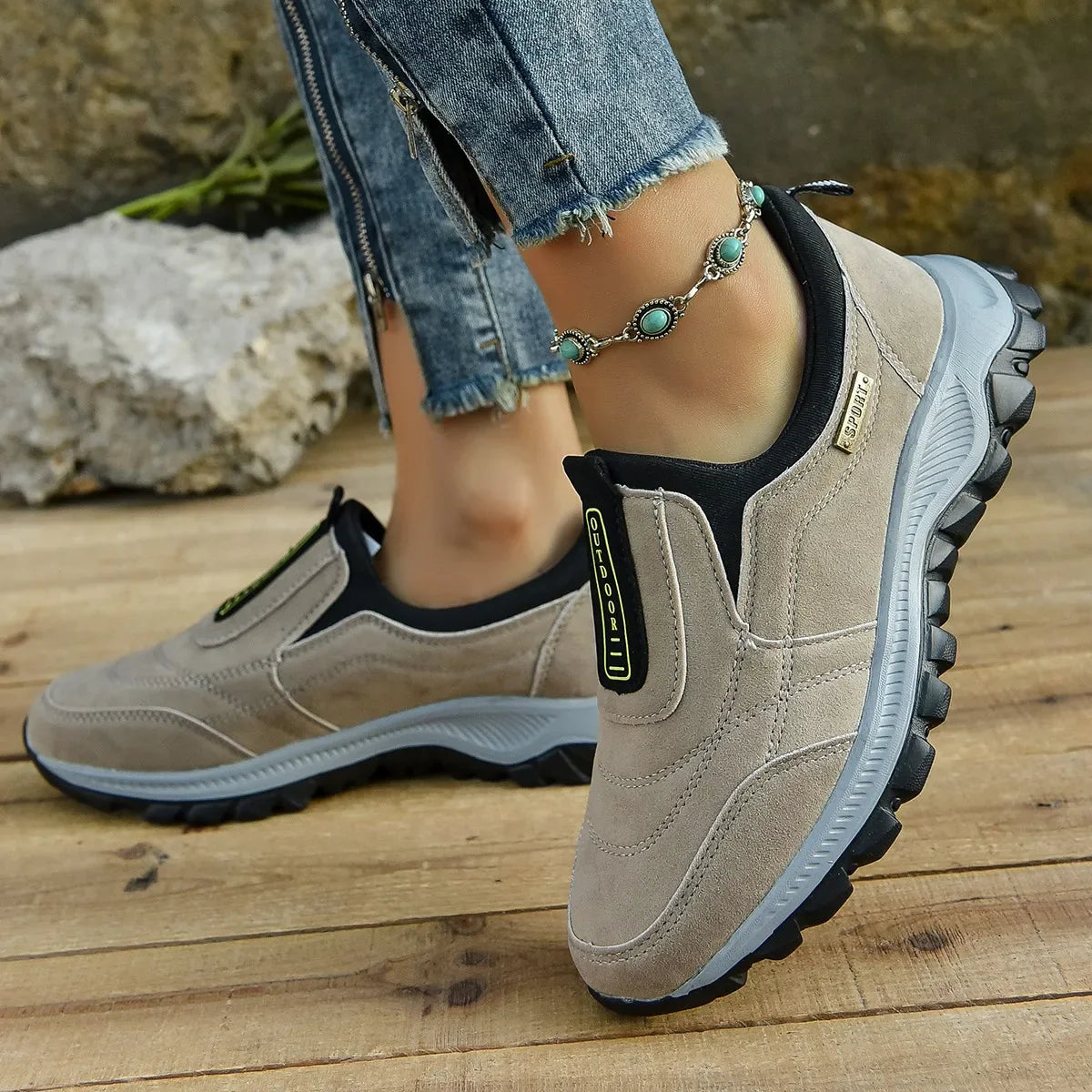 jinran Casual Shoes Slip on Comfortable Mesh Shoes Summer Breathable Men Sneakers Walking Shoes Men Tenis