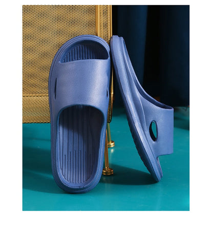jinran Summer Thick Platform Bathroom Home Slippers Women Fashion Soft Sole EVA Indoor Slides Sandals Non-slip Flip Flops Free Shipping